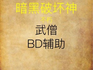 暗黑不朽武僧技艺：秘传绝学与无影之力，遁入幽冥之界的战斗艺术