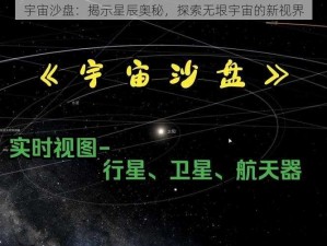 宇宙沙盘：揭示星辰奥秘，探索无垠宇宙的新视界