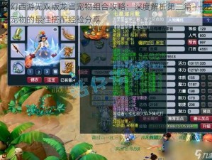 梦幻西游无双版龙宫宠物组合攻略：深度解析第二篇——龙宫宠物的最佳搭配经验分享