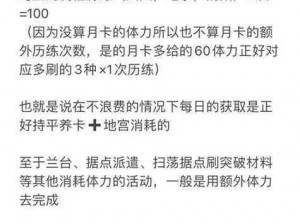 代号鸢：体力机制详解，更新后体力是否会清空？玩家必备攻略