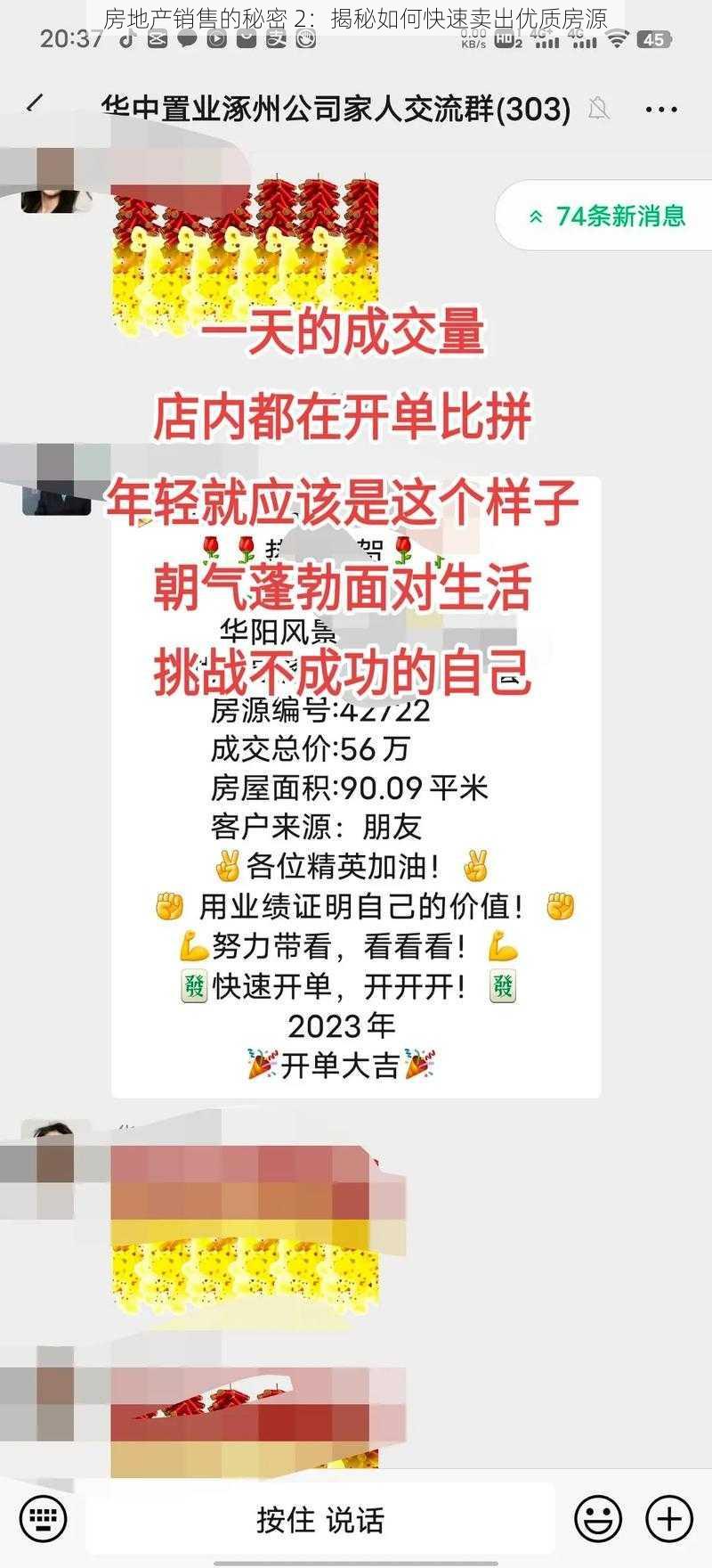 房地产销售的秘密 2：揭秘如何快速卖出优质房源