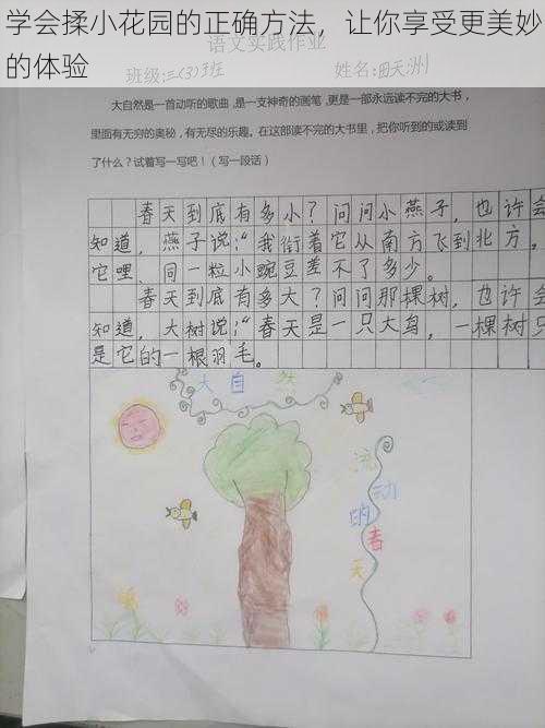 学会揉小花园的正确方法，让你享受更美妙的体验