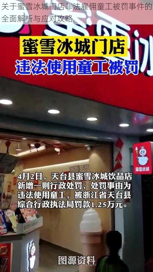 关于蜜雪冰城门店非法雇佣童工被罚事件的全面解析与应对攻略