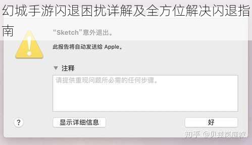 幻城手游闪退困扰详解及全方位解决闪退指南