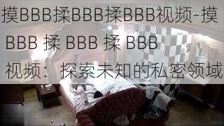 摸BBB揉BBB揉BBB视频-摸 BBB 揉 BBB 揉 BBB 视频：探索未知的私密领域