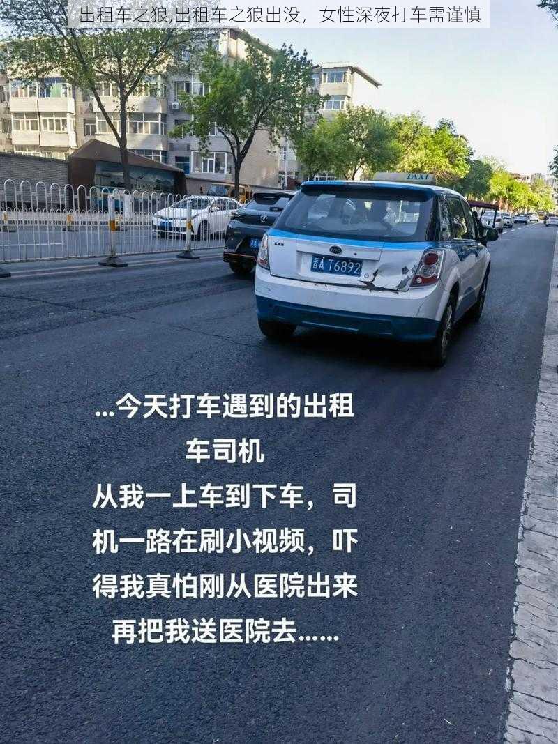 出租车之狼,出租车之狼出没，女性深夜打车需谨慎