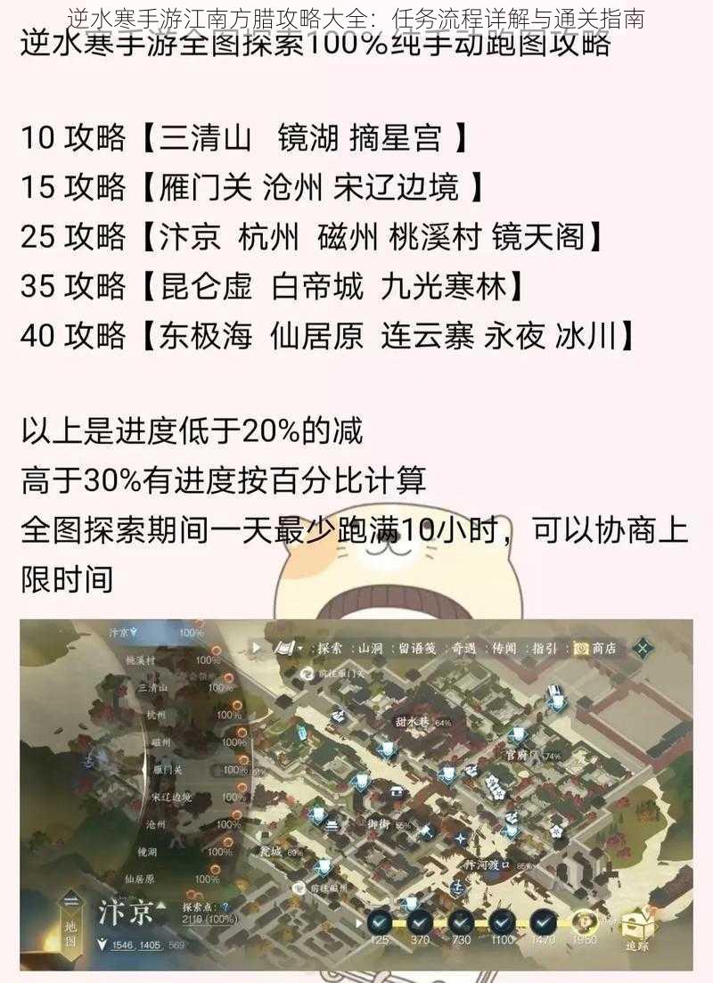 逆水寒手游江南方腊攻略大全：任务流程详解与通关指南