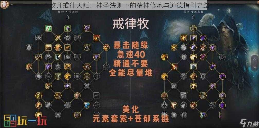 牧师戒律天赋：神圣法则下的精神修炼与道德指引之路