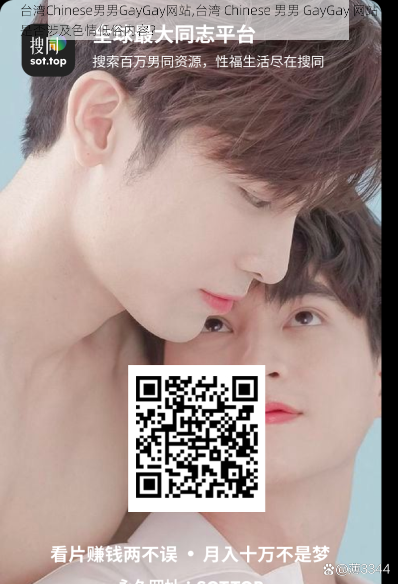 台湾Chinese男男GayGay网站,台湾 Chinese 男男 GayGay 网站是否涉及色情低俗内容？