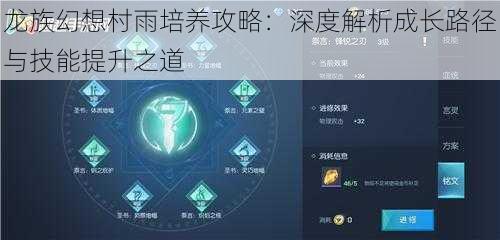 龙族幻想村雨培养攻略：深度解析成长路径与技能提升之道