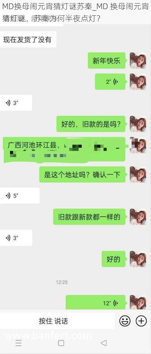 MD换母闹元宵猜灯谜苏秦_MD 换母闹元宵猜灯谜，苏秦为何半夜点灯？