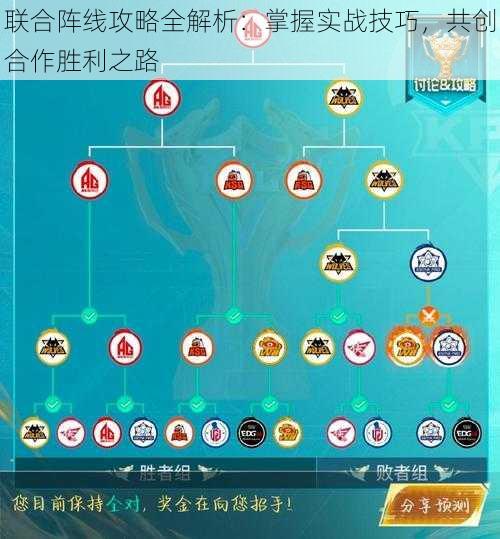 联合阵线攻略全解析：掌握实战技巧，共创合作胜利之路