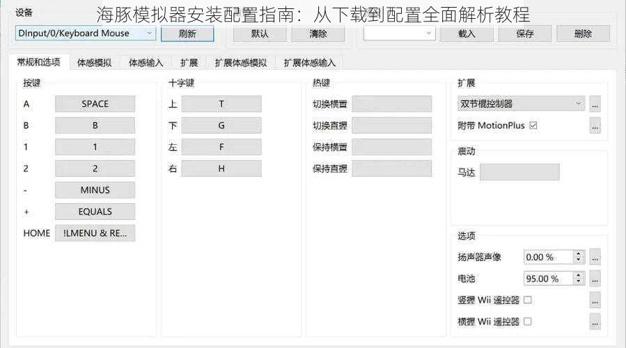 海豚模拟器安装配置指南：从下载到配置全面解析教程