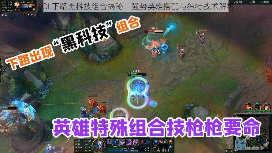 LOL下路黑科技组合揭秘：强势英雄搭配与独特战术解析